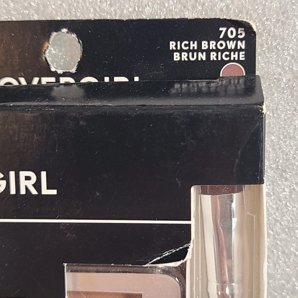 COVERGIRL Easy Breezy Brow Powder Kit - Rich Brown NIB 4 G/.14 Oz - Picture 4 of 9